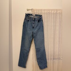 Abercrombie & Fitch Men's Straight Blue Jeans